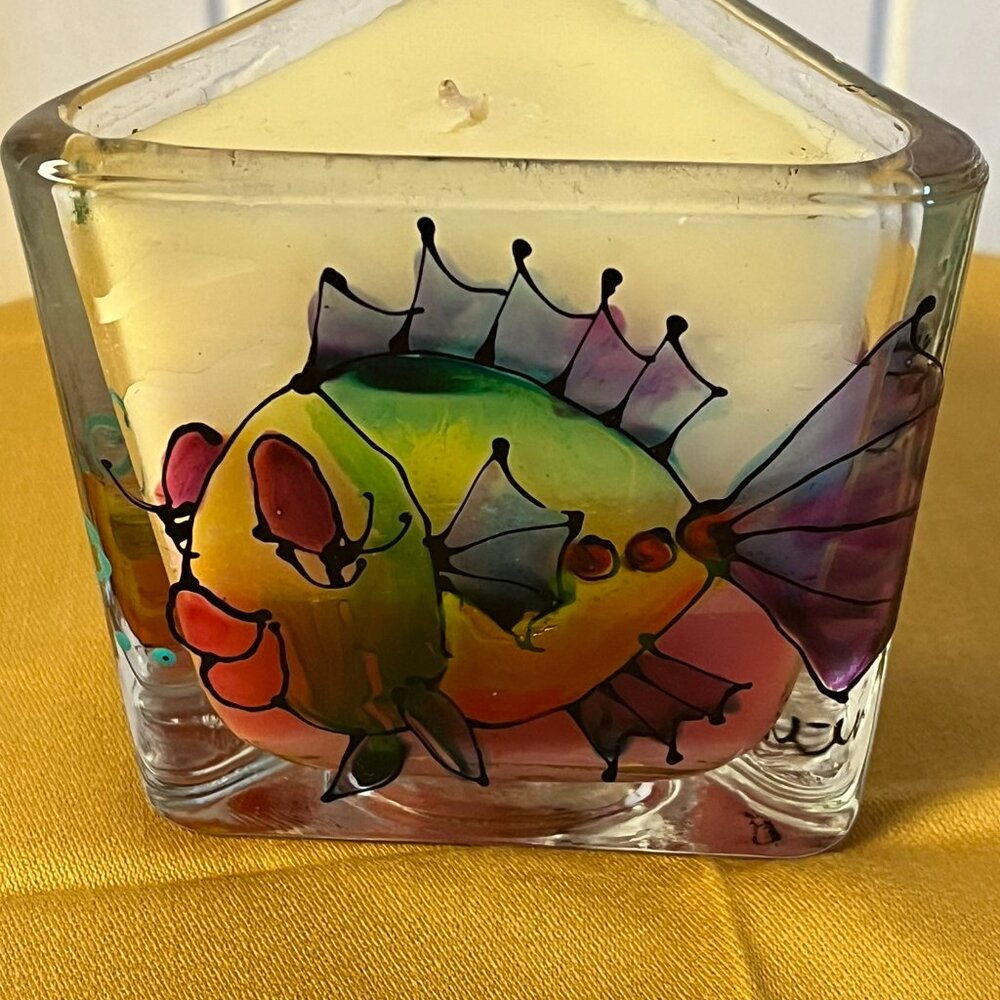 Triangle Shaped Candle - St. Thomas U.S. Virgin Islands